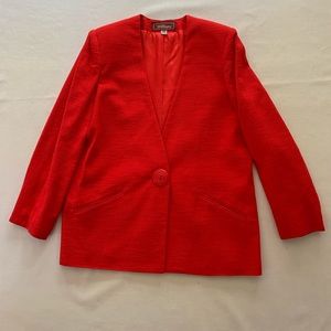 Vintage 80s Red Jacket